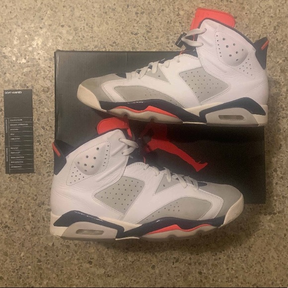 Air Jordan 6 “Tinker” Sz. 11.5 - Picture 3 of 9